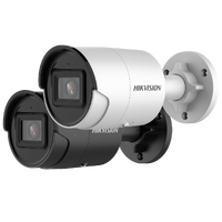 HIKVISION 6MP Acusense Fixed bullet, IP67, EXIR 30m, built-in Mic, 2.8mm Black(2066)