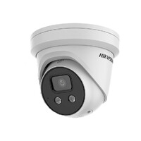 HIKVISION 6MP Acusense Turret, IP67, EXIR, up to 30m, Built-in microphone and speaker, Audio/Alarm I/O(2366)